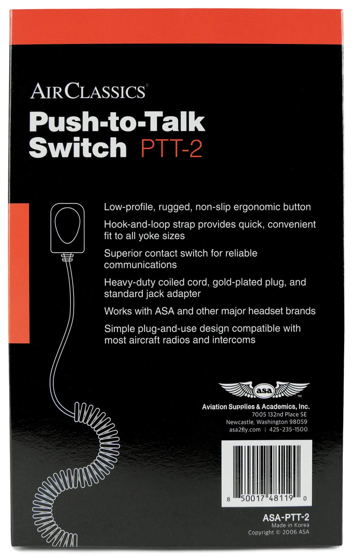 ASA Push-to-Talk-Adapter-Kabel