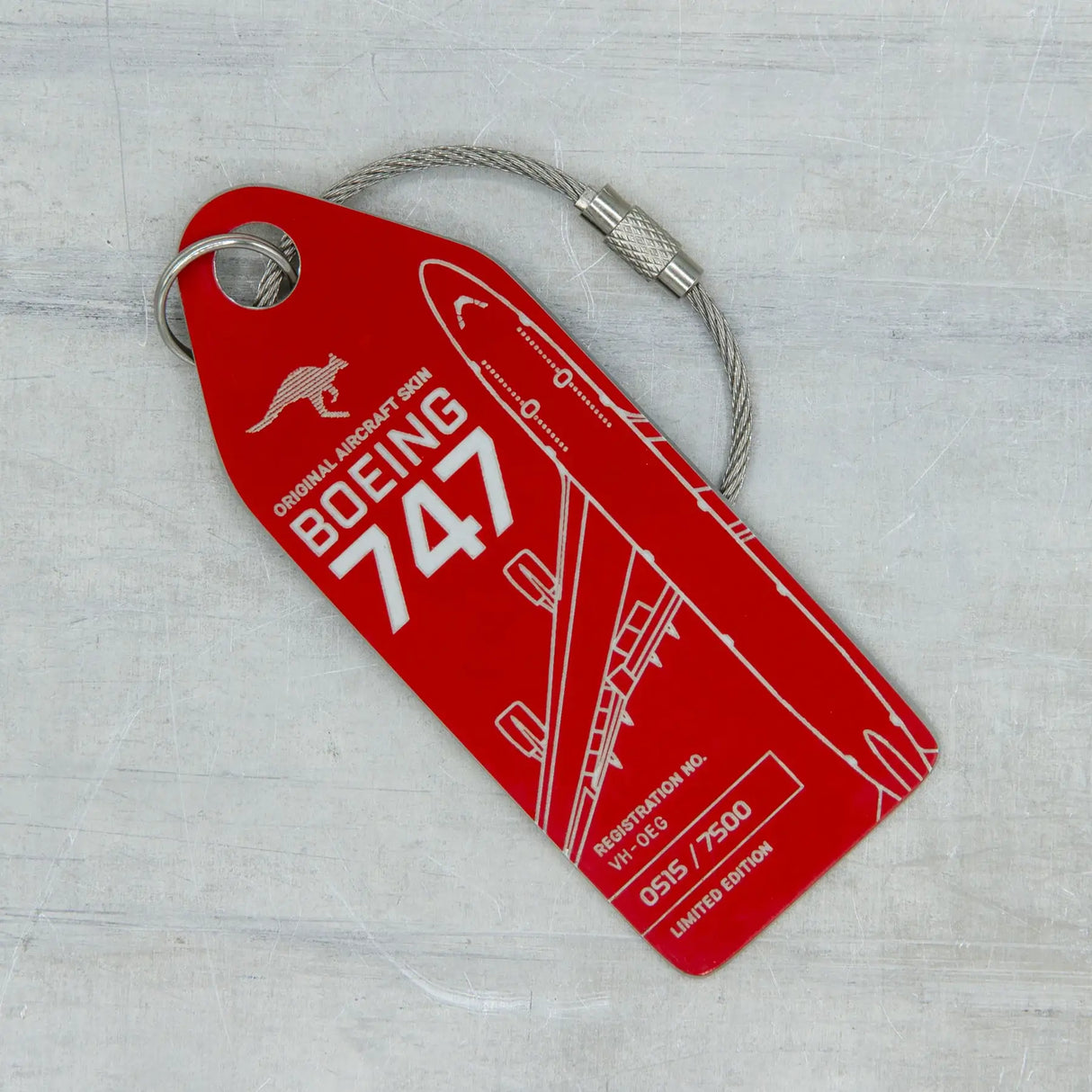 Aviationtag Qantas Boeing 747 VH-OEG