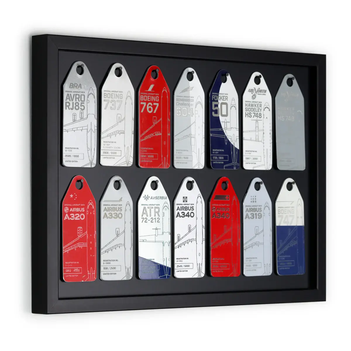 Aviationtag Rahmen für Sammler 30 x 20 cm