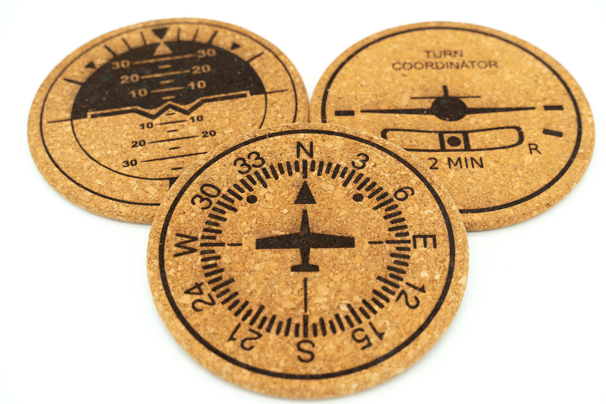 Cumoli Untersetzer-Set aus Kork (3er Set)