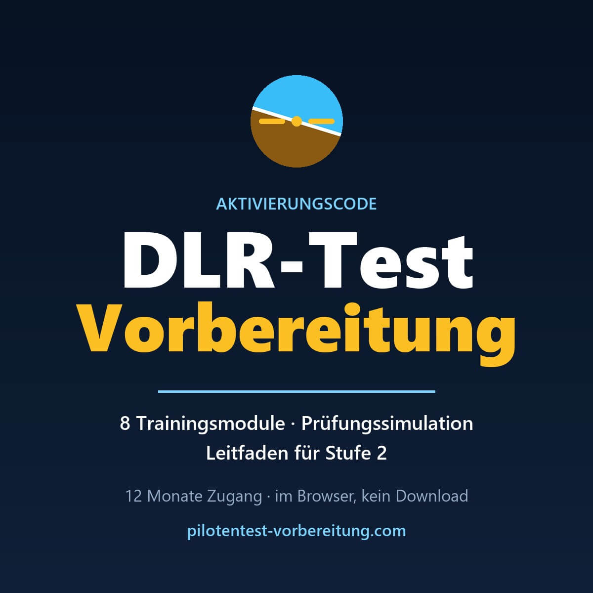 DLR-Test Online-Übungsprogramm