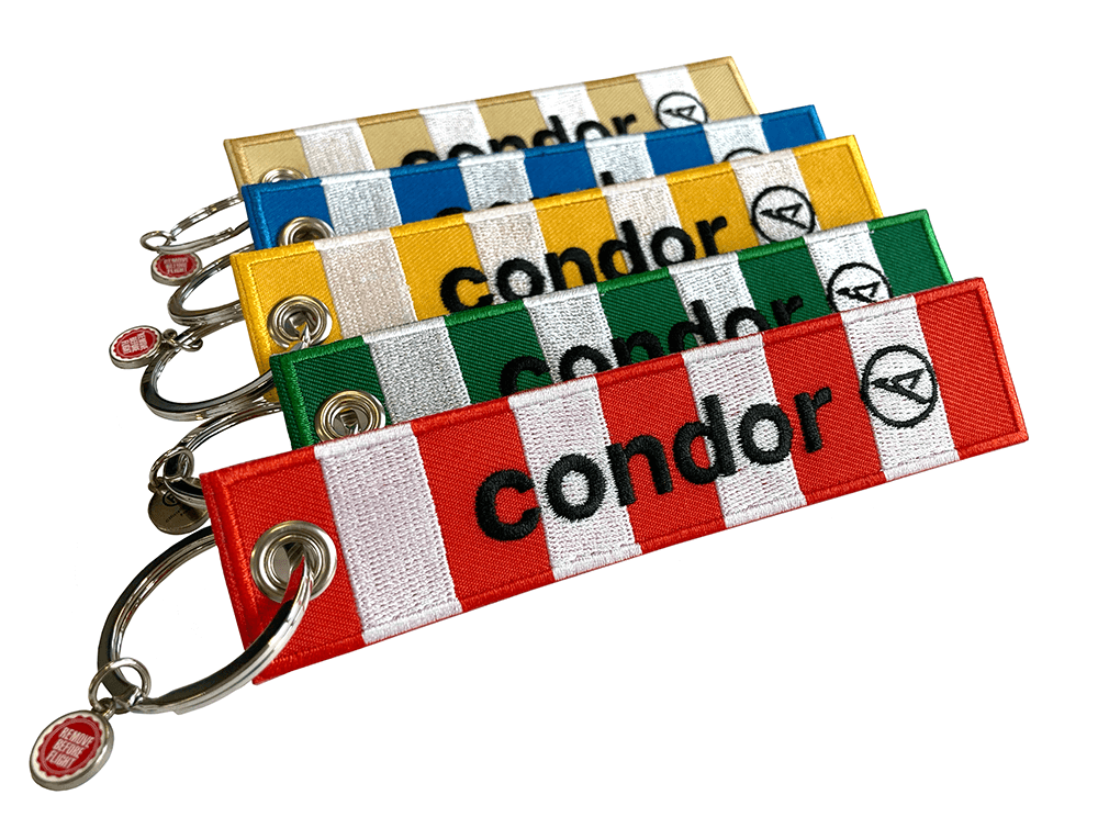 RBF Schlüsselanhänger Condor/Remove Before Flight (5er-Set)