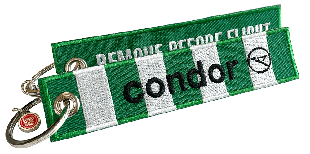 RBF Schlüsselanhänger Condor/Remove Before Flight (5er-Set)