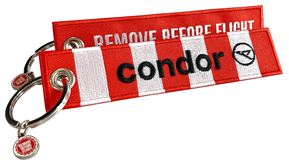 RBF Schlüsselanhänger Condor/Remove Before Flight (5er-Set)