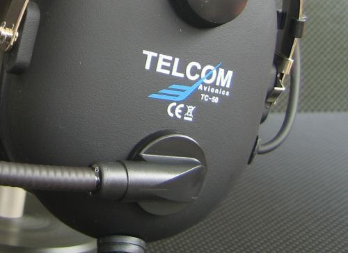 TELCOM TC-50 AS PNR Piloten-Headset mit PJ Stecker