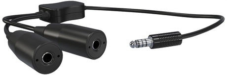 Aviation-Headset Adapterkabel PJ-Buchse auf U174 Stecker