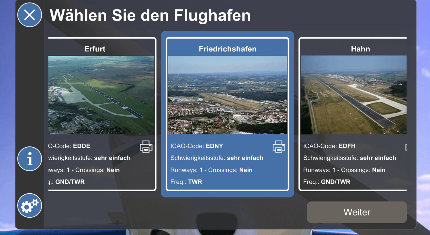 DFS VFR Sprechfunk Simulator