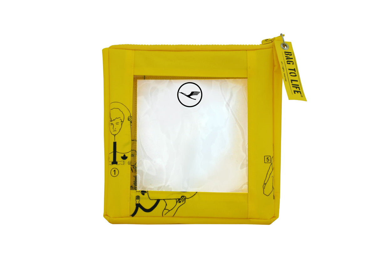 Transparenter Kulturbeutel Liquidbeutel "Carry on cosmetics"