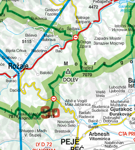 Rogers Data VFR Flugkarte Balkan
