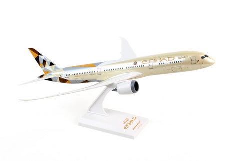 SkyMarks Flugzeugmodell Etihad Boeing 787-9 Maßstab 1:200