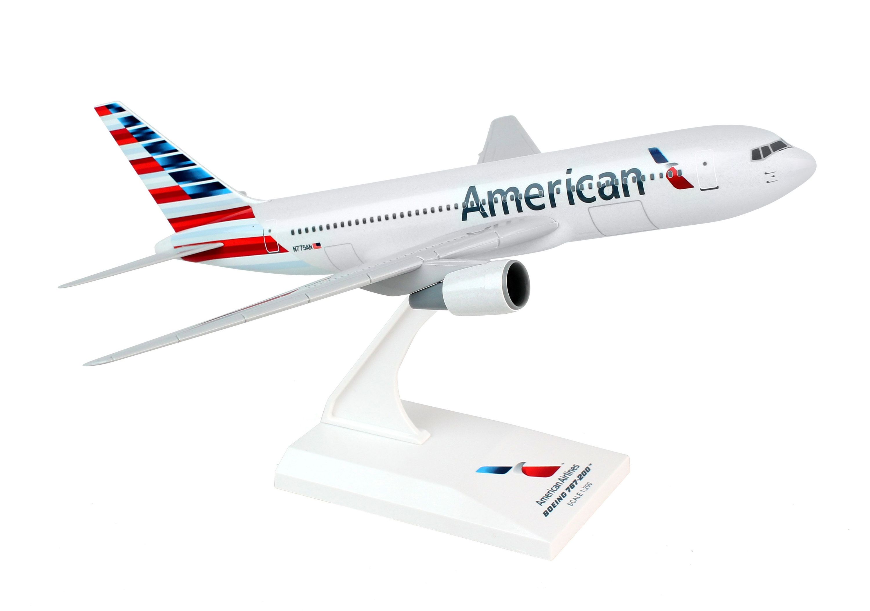 SkyMarks Flugzeugmodell American Airlines Boeing 767-200 Maßstab 1:200