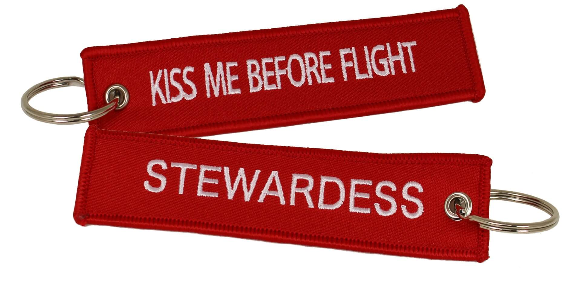 Schlüsselanhänger Stewardess/Kiss Me