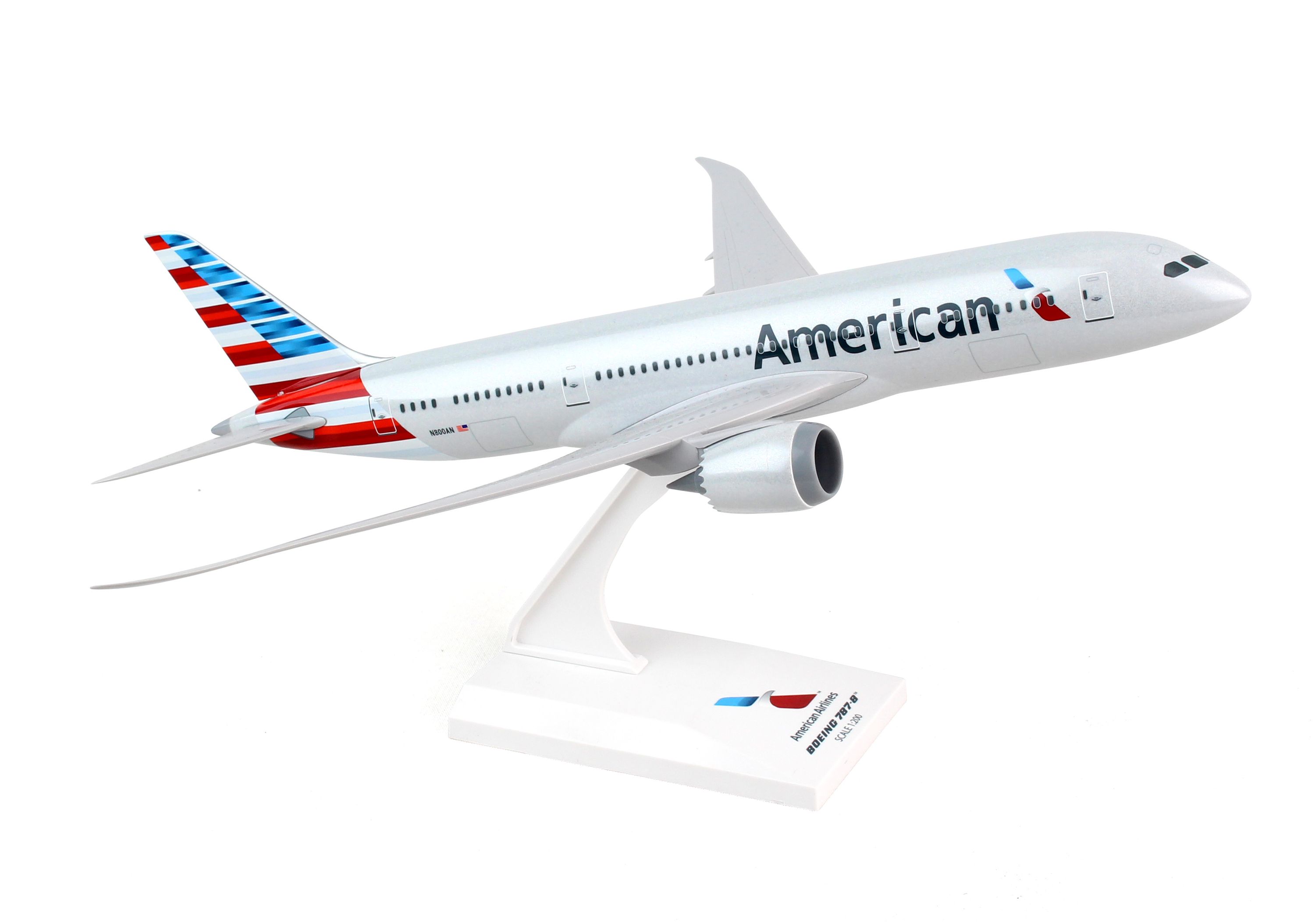 SkyMarks Flugzeugmodell American Airlines Boeing 787-8 Maßstab 1:200