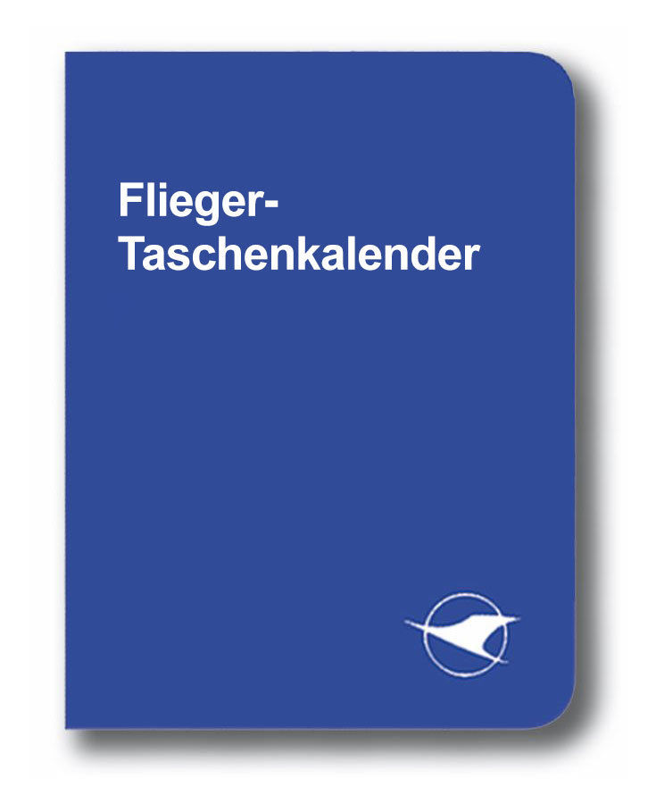 Flieger-Taschenkalender 