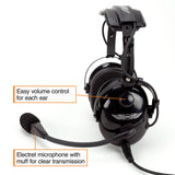 ASA Aviation-Headset AirClassics HS-1A mit PJ Stecker