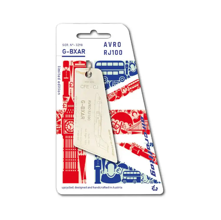 Aircrafttag BAe 146-300 / Avro RJ100 British Airways G-BXAR