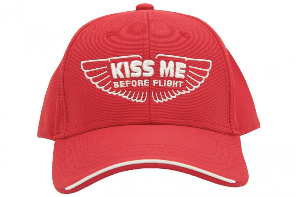 Antonio Pilotenkappe / Pilot Cap KISS ME BEFORE FLIGHT