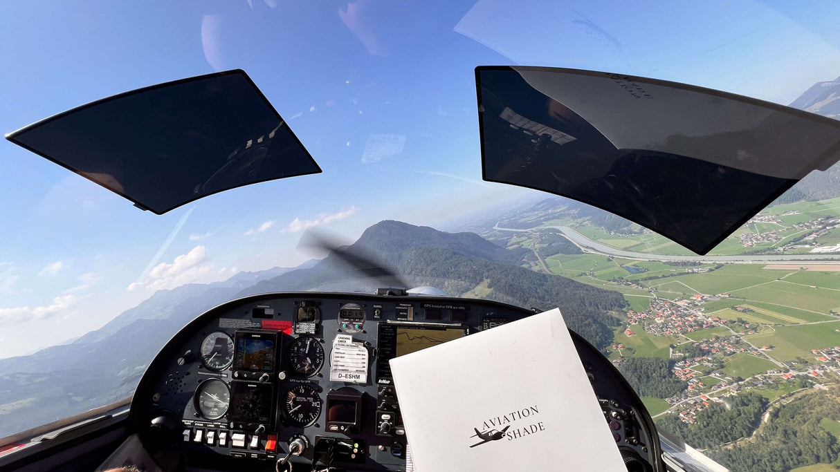 AviationShade – Wiederverwendbare Cockpit-Sonnenblende