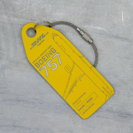 Aviationtag DHL Express Boeing 757 D-ALEW