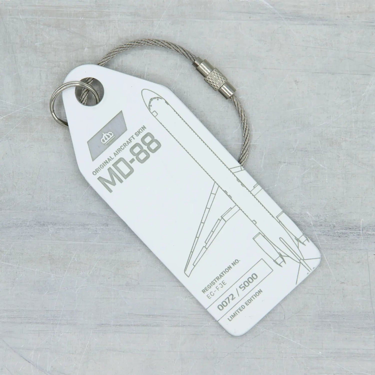 Aviationtag Iberia McDonnell Douglas MD-88 EC-FJE