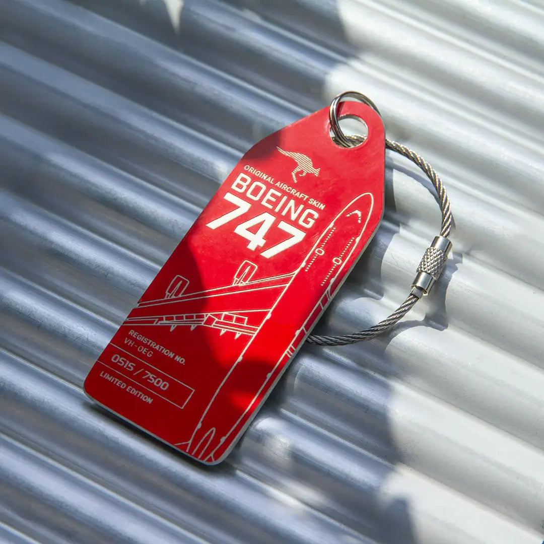Aviationtag Qantas Boeing 747 VH-OEG