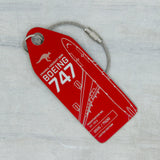 Aviationtag Qantas Boeing 747 VH-OEG