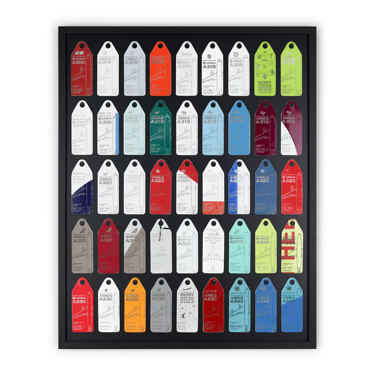 Aviationtag Rahmen für Sammler 50 x 40 cm