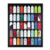 Aviationtag Rahmen für Sammler 50 x 40 cm