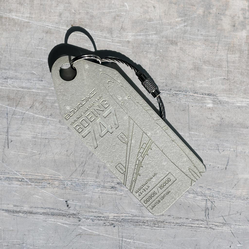 Aviationtag El Al Boeing 747 4X-ELA