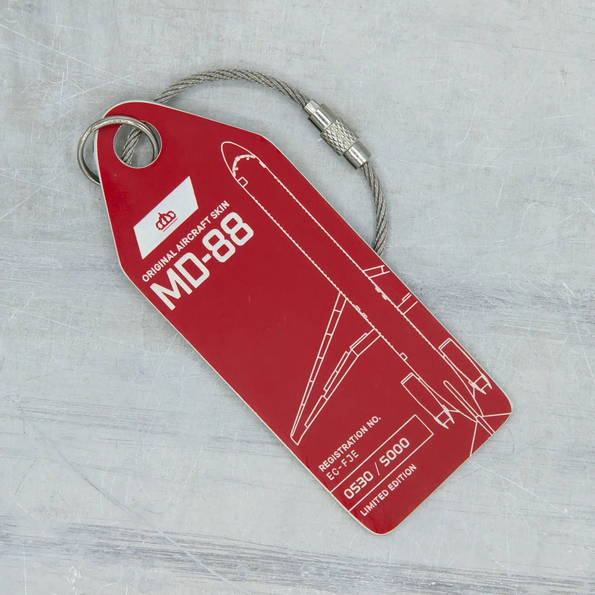 Aviationtag Iberia McDonnell Douglas MD-88 EC-FJE