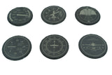 Cumoli Untersetzer-Set aus Schiefer (6 Set)
