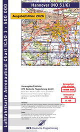 ICAO Flugkarte Deutschland 2026, Blatt Hannover
