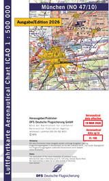 ICAO Flugkarte Deutschland 2026, Blatt München