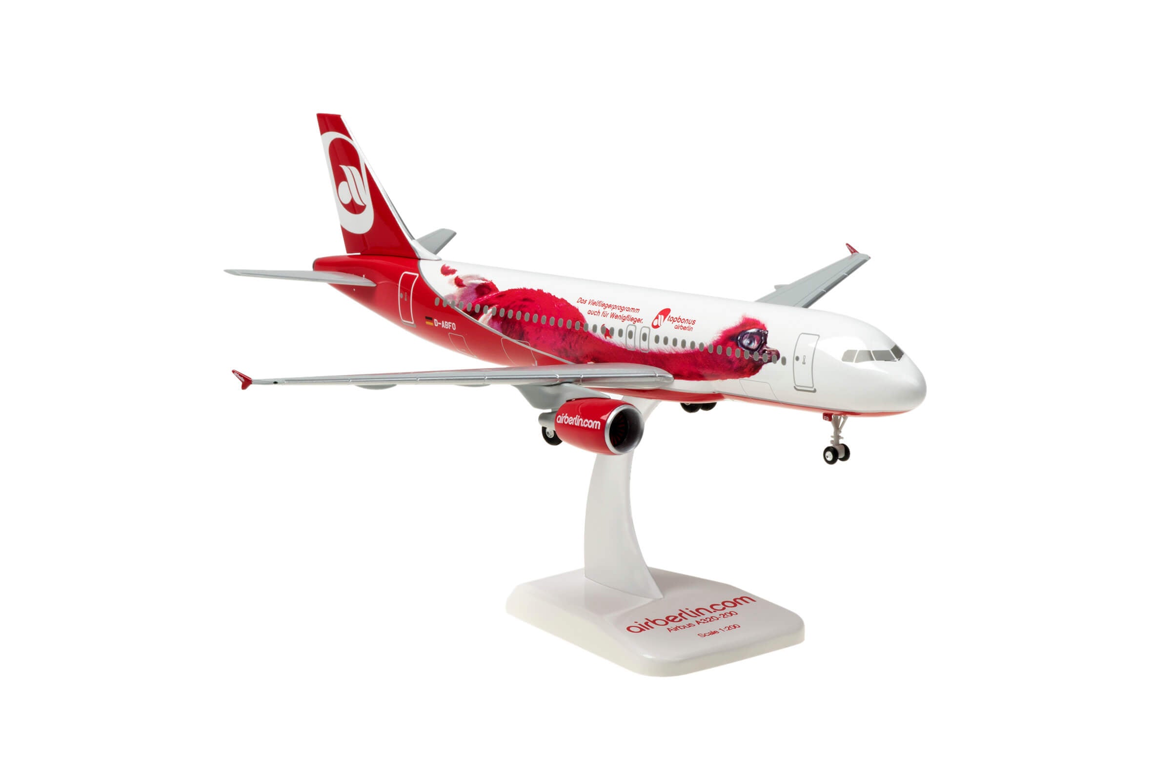 LIMOX 1/200 エアバスA320-200 airberlinETIHAD Limox Flugzeugmodell Air Berlin Airbus A320-200 
