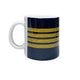 Rogers Data Kaffeetassen Pilot Captain Stripes 4er Set