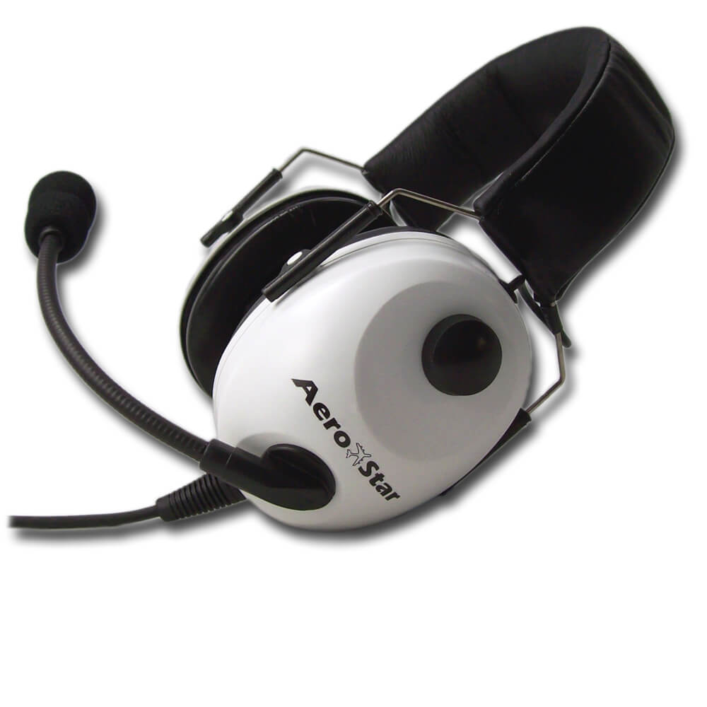 AeroStar Aviation Headset Comfort PJ Stecker