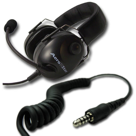 AeroStar Helicopter Headset Comfort  U174 Stecker