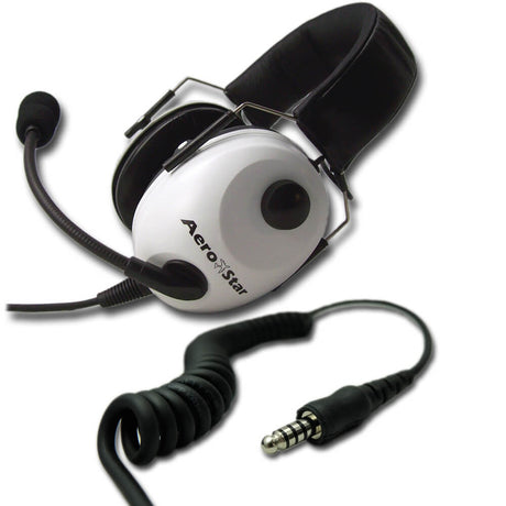 AeroStar Helicopter Headset Comfort  U174 Stecker