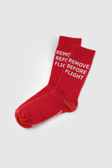 AirSocks Socken Remove before flight