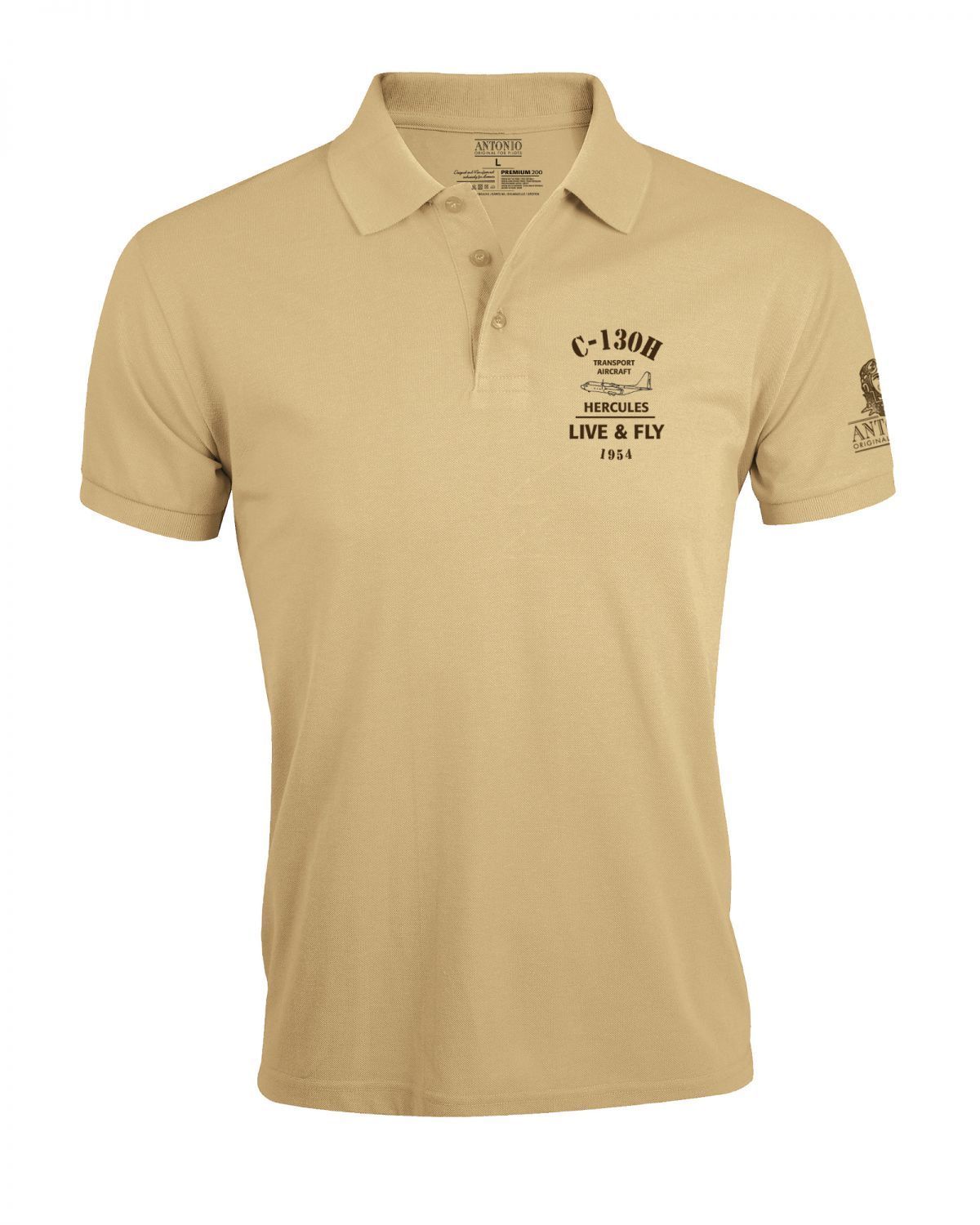 Antonio Polohemd Herren Hercules C-130H