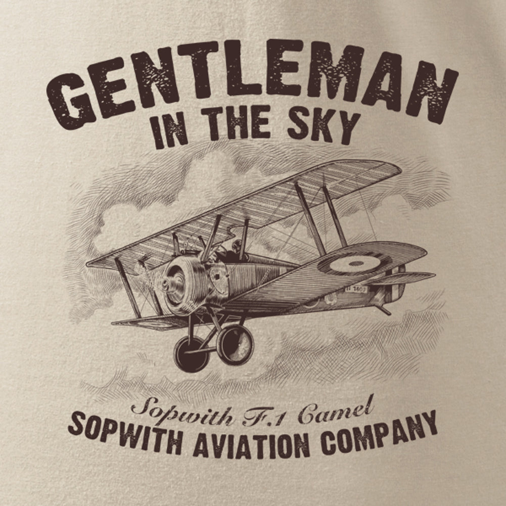 Antonio - T-Shirt Doppeldecker Sopwith F-1 Camel