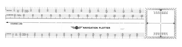 ASE Faltbares Navigationslineal Ultimate Folding Plotter