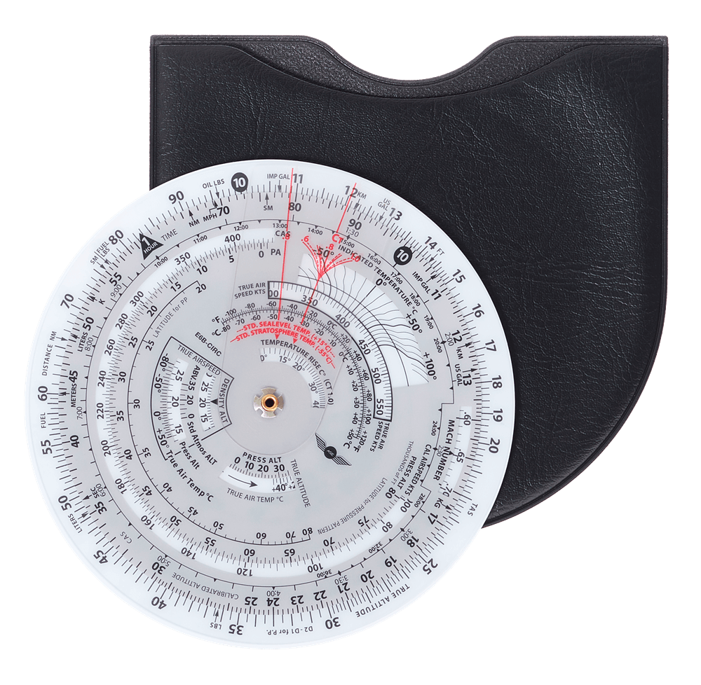 ASE Navigationsrechner E6B Circular Flight Computer 