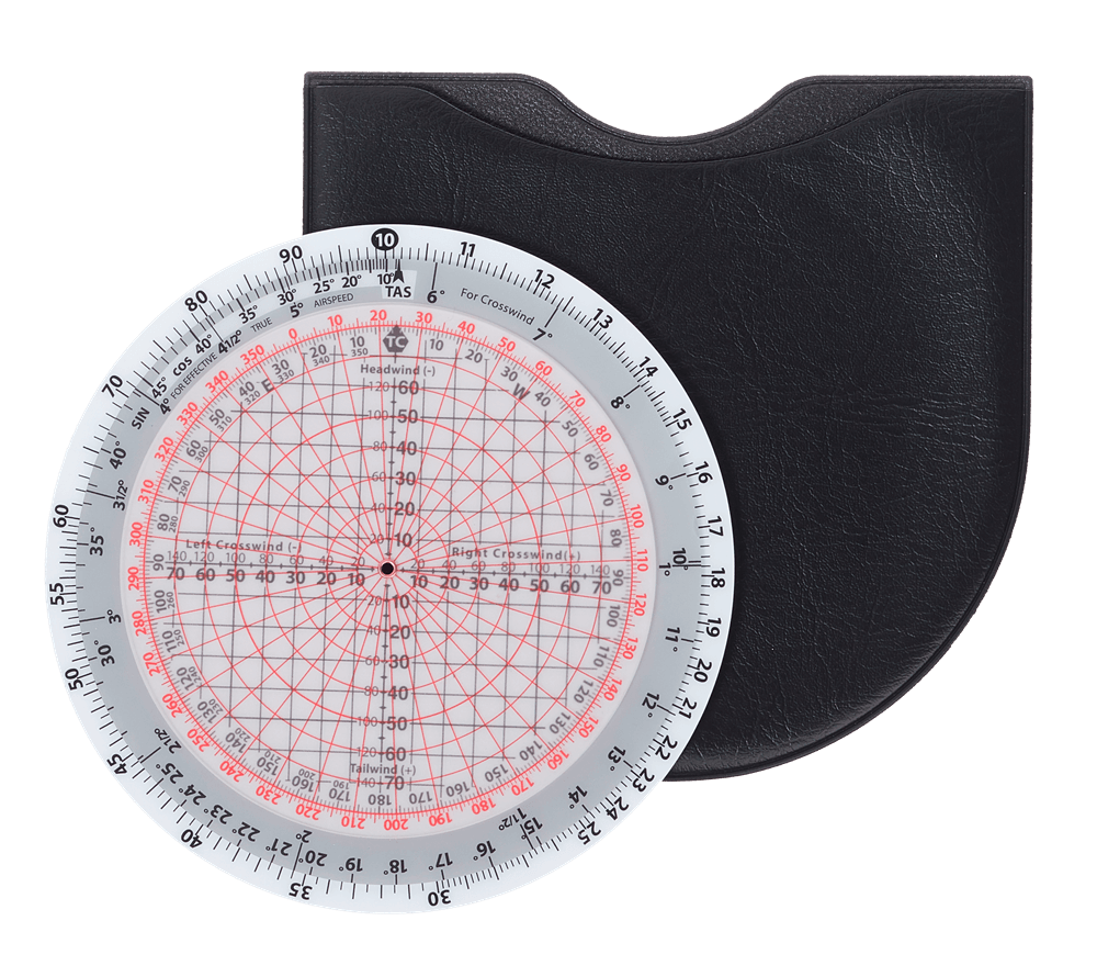 ASE Navigationsrechner E6B Circular Flight Computer 