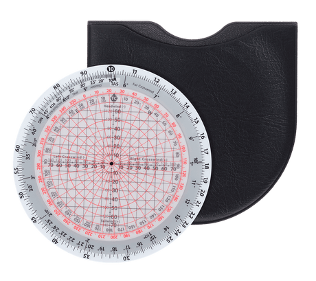 ASE Navigationsrechner E6B Circular Flight Computer 