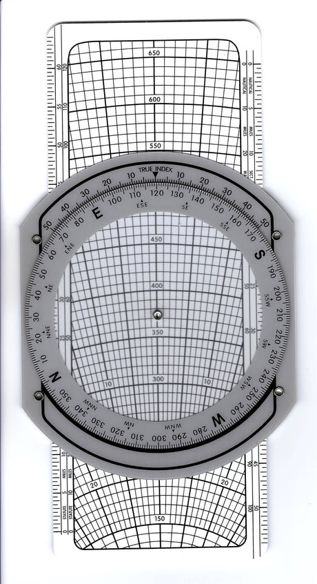 ASE Navigationsrechner Plastic E6B Flight Computer 