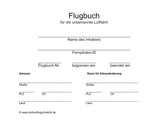 Flugbuch für die unbemannte Luftfahrt / Drohnen-Flugbuch