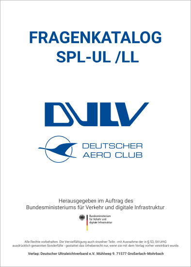 Aviationexam SPL-UL/LL Fragenkatalog 