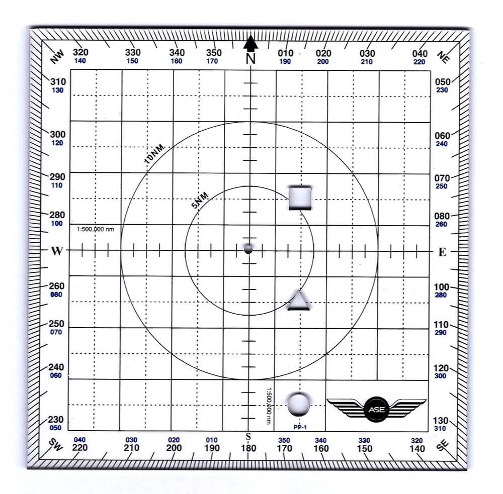 Kursviereck ASE Ultimate Square Plotter