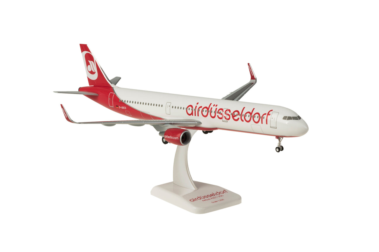 Limox Airbus A321 Air Berlin "Air Düsseldorf" Maßstab 1:200

